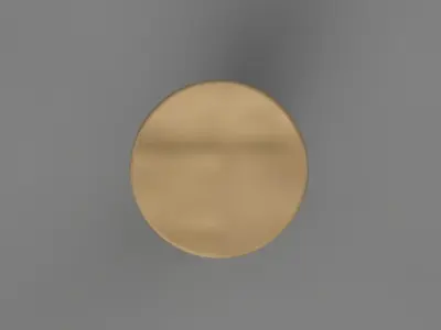 Handle round knob 3D model