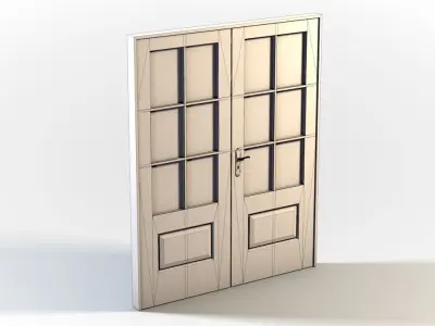 Entrance Door 3D model purchase