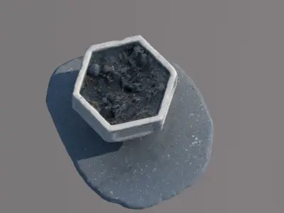 Flowerbed 3D model