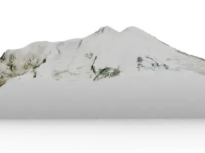 Mount Elbrouz 3D model