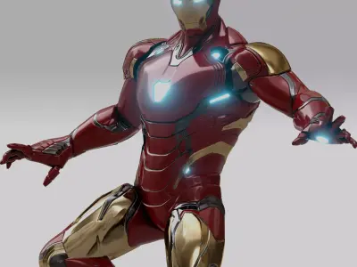 Iron Man MK85 3D model