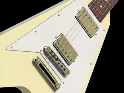  Gibson Flying V Ivory 