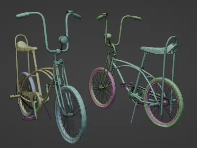Schwinn Stranger Things Mike Bike Sting Ray 3D model