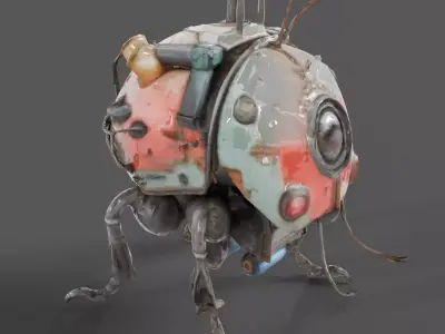 Robotic Insect Duo 3D model