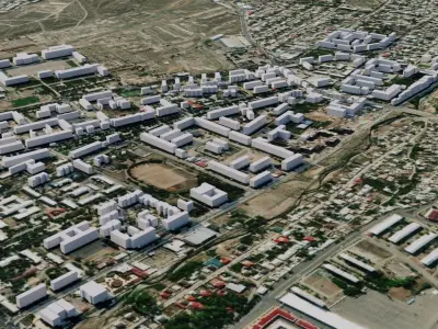 Ganja - Azerbaijan 3D model