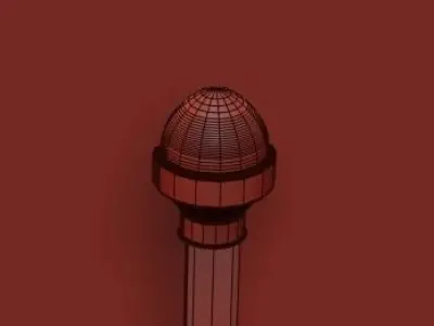 Regal Wall Scone 3D model