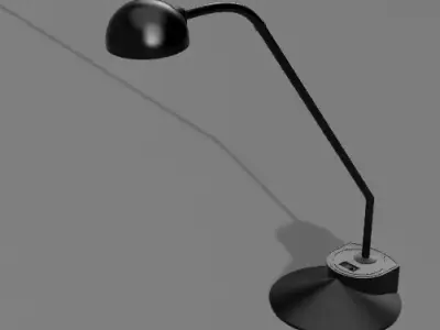 Table Lamp Low-poly 3D model