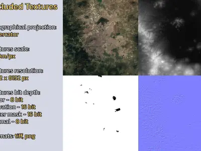 Mexico City Mexico City Landscape 3D Model 3D model