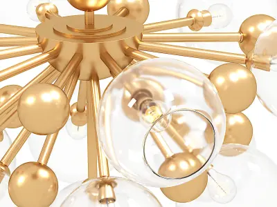Chandelier Soleil 3D model