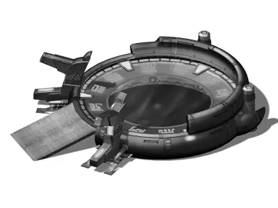 Different dimension - portal 01 3D model