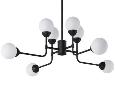 Chandeiler White berries SKU 6272 Free 3D model