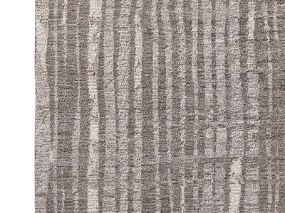 RHADA HAND-KNOTTED WOOL RUG B 3D model