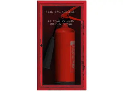 Fire extinguisher box  3D model