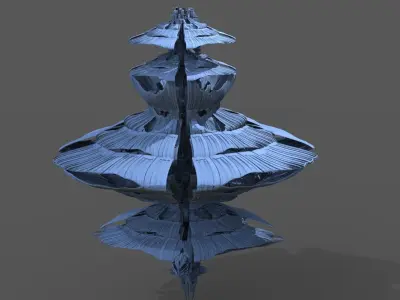 Palace Crystal Tower 2  3D model
