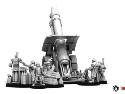 Primus Scion - Artillery Platform 1 3D print model