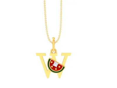 Kids Pendants 3dm STL OBJ FBX Renders Details 3D print model 19