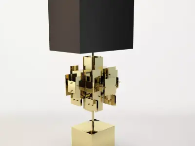 Jonathan Adler - Puzzle Table Lamp 3D model