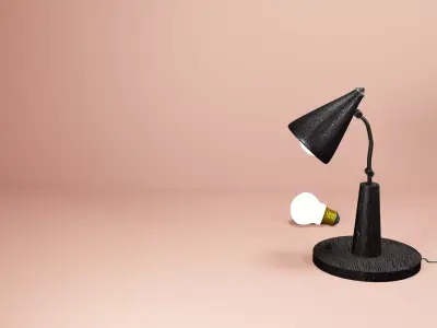 Table Lamp Free 3D model 19