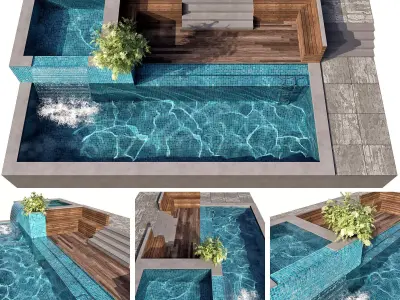 SWIMMING POOL NO66 A 3D model