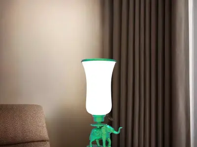 Table Lamp 3D print model 2