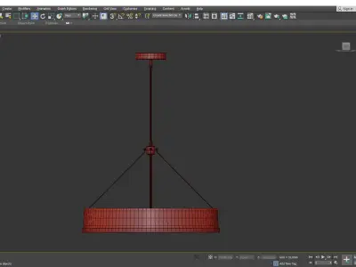 PEDESINA CHANDELIER Low-poly 3D model