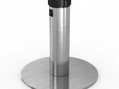 Lava Heat Italia Column Electric Infrared Patio Heater  3D model