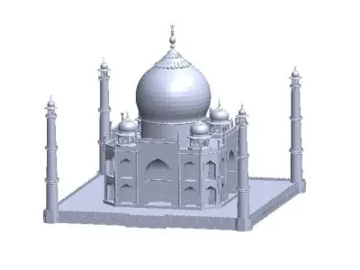 Taj Mahal 3D print model