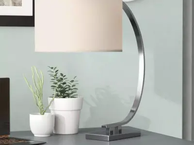 Albimarle Arched Table Lamp Free 3D model