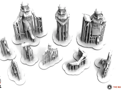 Valour Korps - Field Nurses 3D print model