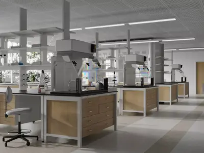 Laboratory Expansion 3D model