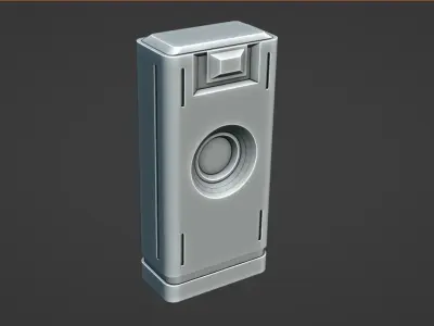 HardSurface - Sci-Fi Light Box 3D model