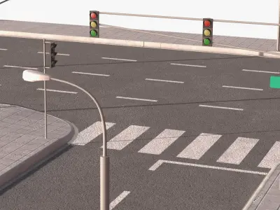  Highway Road Elements Collection 4(1) 