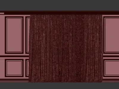 Curtain Set 199 3D model
