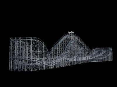  Roller Coaster Track 