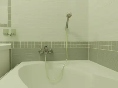 Shower head 3D model