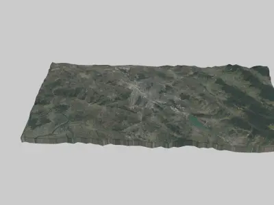 KISHINEV City Low-poly 3D model