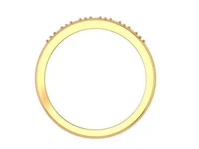 Round Diamond Band 3D print model