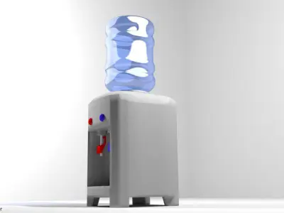 Water Dispenser 3D model