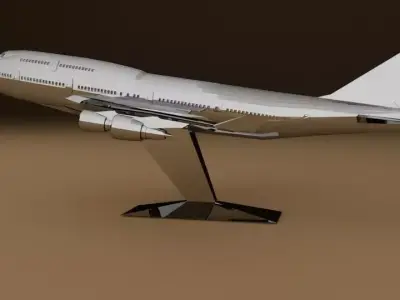 Boeing 747 Model Free 3D print model