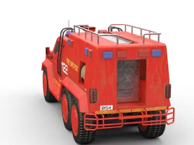 Old Fire Brigade 3D model