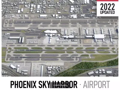 Phoenix - Metropolitan Area 3D Model Pack