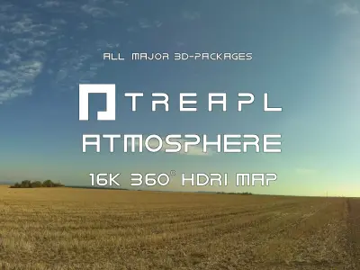 B22- HDRI SKIES TREAPL ATMOSPHERE - 360 SKIES Texture