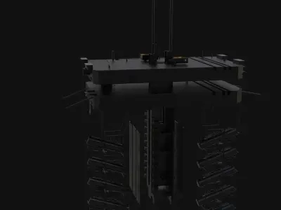 probe scifi robotic  3D model