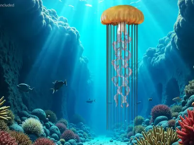  Chrysaora Fuscescens Jellyfish 