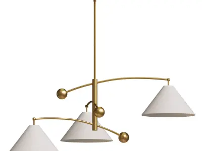 Birdie Chandelier 3D model