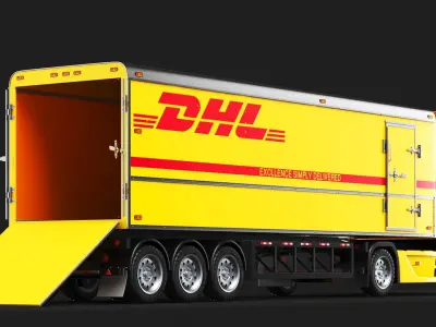  Detailed Large DHL Delivery Vehicles 