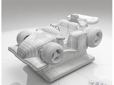 KIDDY RIDE F1 WORLD CHAMPION 3D model