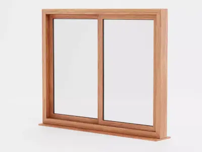 -Double Sliding Window- 3D model