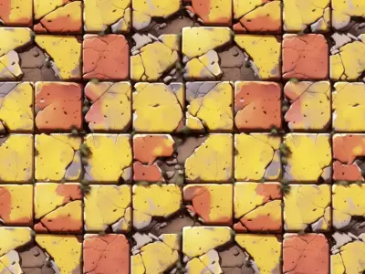 Stylized Floor Seamless Texture Texture 9