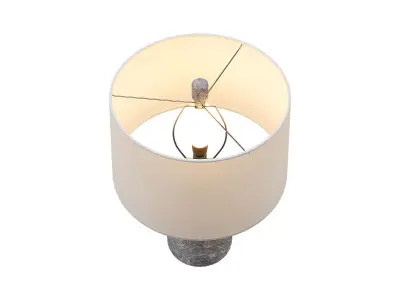 Quarry Table Lamp 3D model